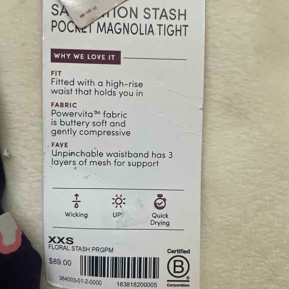 NWT Athleta leggings - Picture 8 of 9